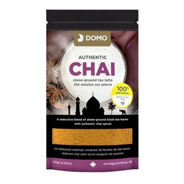Domo, Authentic Chai Black Tea Powder, 120 Grams (Case Of 6)