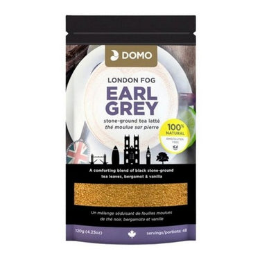 Domo, London Fog Earl Grey Stone Ground Tea, 120 Grams (Case Of 6)
