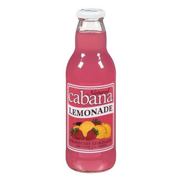 Natural Cabana, Strawberry Lemonade, 591 Ml (Case Of 12)