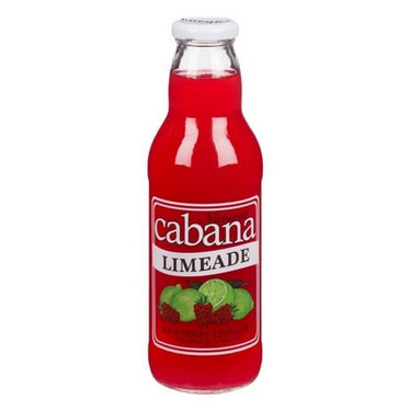 Natural Cabana, Raspberry Limeade, 591 Ml (Case Of 12)
