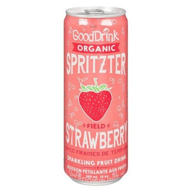 Gooddrink, Organic Field Strawberry Spritzter, 355 Ml (Case Of 12)