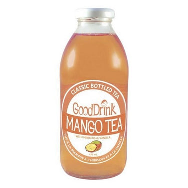 Gooddrink, Mango Hibiscus And Vanilla Iced Tea, 473 Ml (Case Of 12)