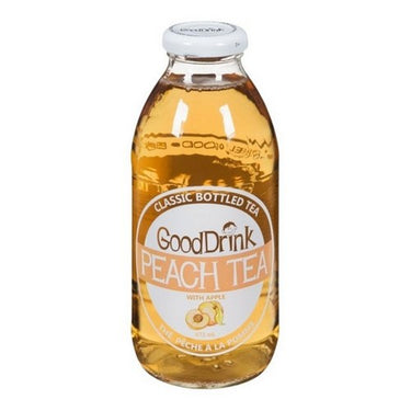 Gooddrink, Peach Tea With Apple, 473 Ml (Case Of 12)