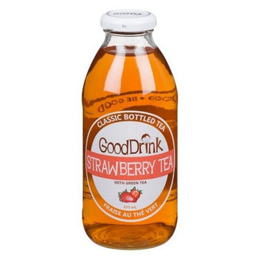 Gooddrink, Strawberry With Green Tea, 473 Ml (Case Of 12)