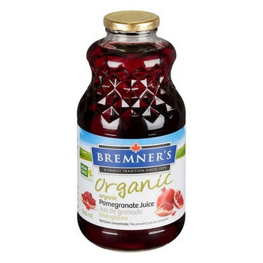 Organic Pomegranate Juice 946 Ml by Bremner'S