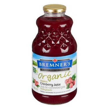 Organic Cranberry Juice 946 Ml by Bremner'S