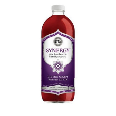 GT's, Synergy Kombucha Drivine Grape, 1.4 Liters (Case Of 6)