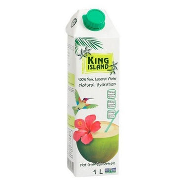 King Island, Pure Coconut Water, 1 Liter (Case Of 12)