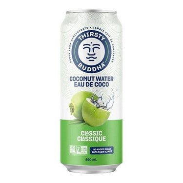 Thirsty Buddha, Natural Coconut Water, 490 MI (Case Of 12)