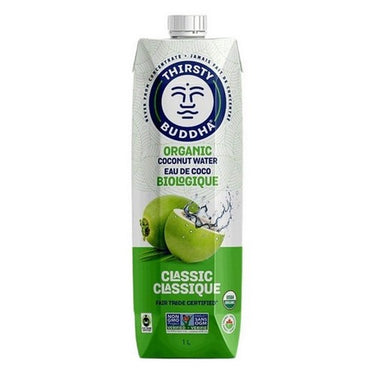 Thirsty Buddha, Organic Classic Coconut Water, 1 Liter (Case Of 12)