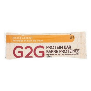 Almond Coconut Protein Bar 70 Grams (Case Of 8) by G2G Bar