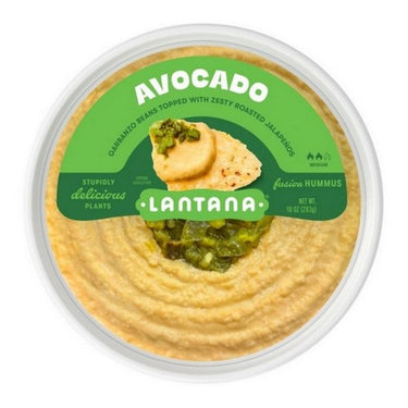 Avocado Hummus Chickpeas 283 Grams (Case Of 8) by Lantana