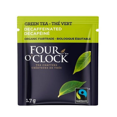 Organic Fairtrade Decaffeinated 16 Bags (Case Of 6) by Four O'Clock Tea