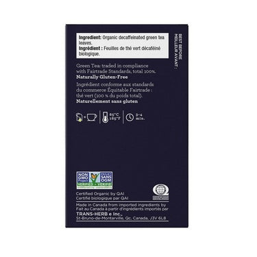 Organic Fairtrade Decaffeinated 16 Bags (Case Of 6) by Four O'Clock Tea
