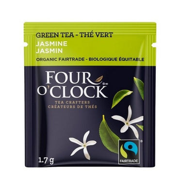 Organic Fairtrade Jasmine 16 Bags (Case Of 6) by Four O'Clock Tea