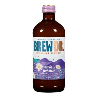 Brew Dr. Kombucha, Organic Love, 414 Ml (Case Of 12)