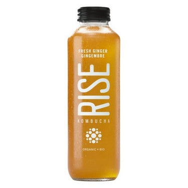 Organic Fresh Ginger Kombucha 414 Ml (Case Of 12) by Rise