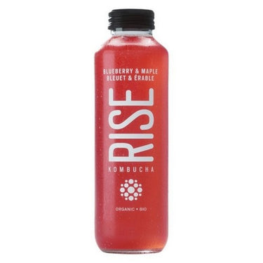 Organic Blueberry And Maple Kombucha 414 Ml (Case Of 12) by Rise