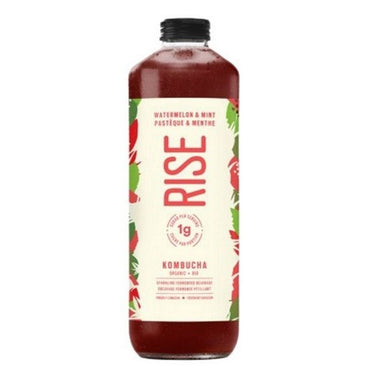 Organic Watermelon And Mint Kombucha 1 Liter (Case Of 6) by Rise