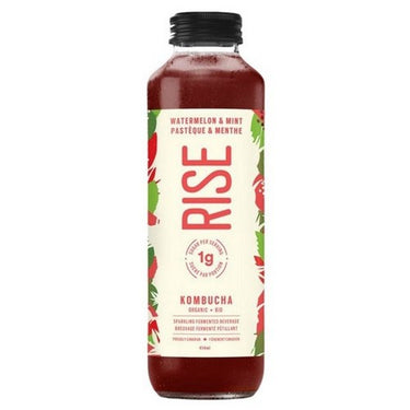 Organic Watermelon And Mint Kombucha 414 Ml (Case Of 12) by Rise