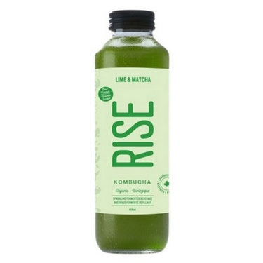 Organic Lime And Lemon Kombucha 414 Ml (Case Of 12) by Rise