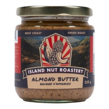 Almond Butter 250 Grams (Case Of 12) by Island Nut Roastery