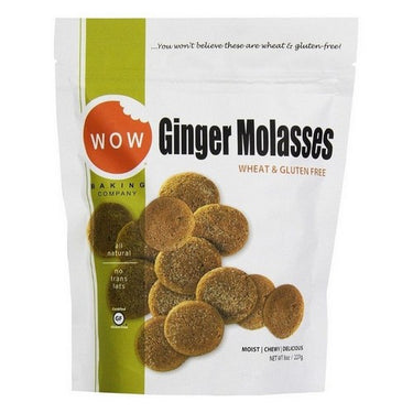 Ginger Molasses Cookie 227 Grams (Case Of 12) by Wow Baking Company