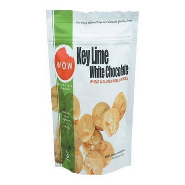 Key Lime White Chocolate Cookies 227 Grams (Case Of 12) by Wow Baking Company