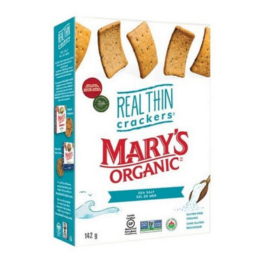 Sea Salt Real Thin Crackers 142 Grams (Case Of 6) by Mary'S Organic