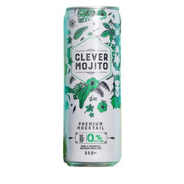 Non Alcoholic Mojito 355 MI (Case Of 12) by Clever Mocktails