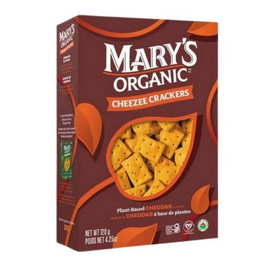 Cheezee Plant Based Crackers 120 Grams (Case Of 6) by Mary'S Organic