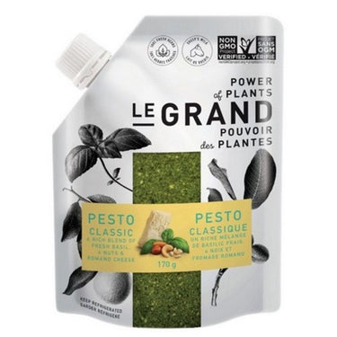 Classic Pesto Sauce 170 Grams (Case Of 6) by Le Grand