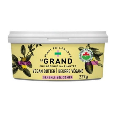 Organic Sea Salt Vegan Butter 227 Grams (Case Of 4) by Le Grand