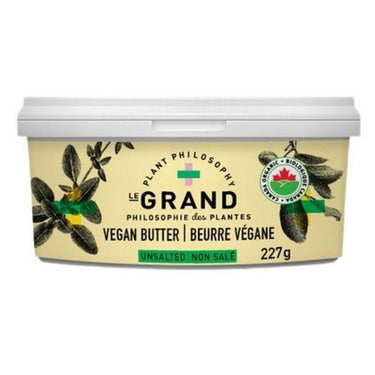 Organic Unsalted Vegan Butter 227 Grams (Case Of 4) by Le Grand