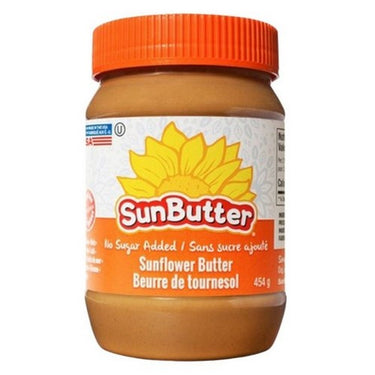 Organic Unsweetened Sunflower Butter 454 Grams (Case Of 6) by Sunbutter Natural