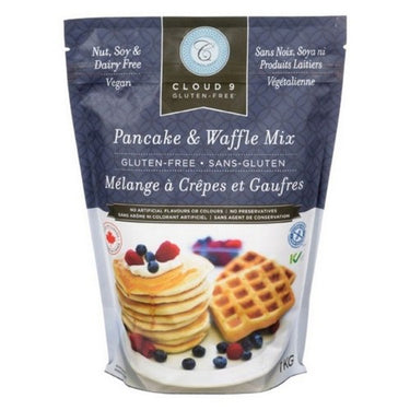 Pancake And Waffle Mix 1 Kg (Case Of 8) by Cloud 9 Gluten Free