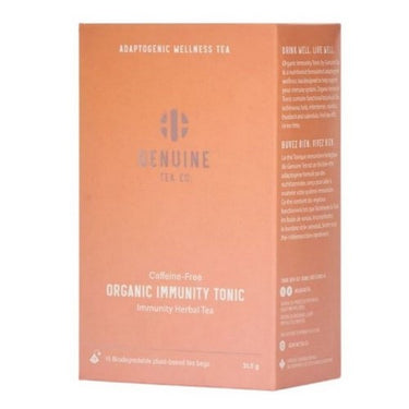 Organic Immunity Tonic Herbal Tea 31.5 Grams (Case Of 8) by Genuine Tea Co.