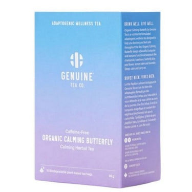 Organic Calming Butterfly Herbal Tea 30 Grams (Case Of 8) by Genuine Tea Co.