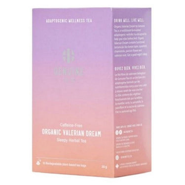 Organic Velerian Dream Sleepy Herbal Tea 30 Grams (Case Of 8) by Genuine Tea Co.