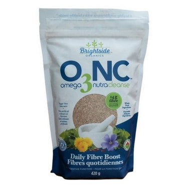 Organic Daily Fibre Boost 420 Grams (Case Of 8) by Omega 3 Nutracleanse