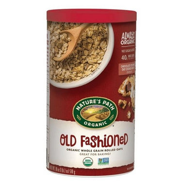 Organic Old Fashioned Oats 510 Grams (Case Of 6) by Nature's Path