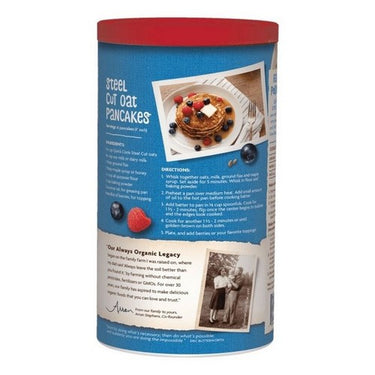 Organic Quick Cook Steel Cut Oats 680 Grams (Case Of 6) by Nature's Path
