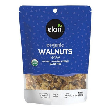 Organic Walnuts 150 Grams (Case Of 8) by Elan