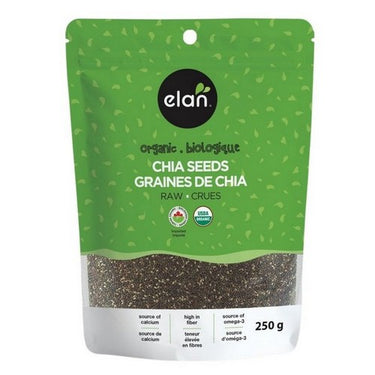 Organic Chia Seeds 250 Grams (Case Of 8) by Elan