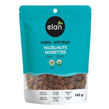 Organic Raw Hazelnuts 165 Grams (Case Of 8) by Elan