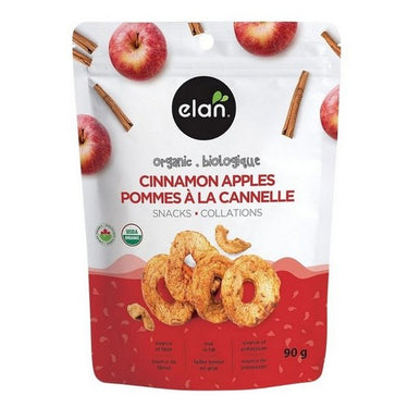 Organic Cinnamon Apples 90 Grams (Case Of 8) by Elan