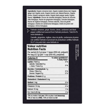 Organic Fairtrade Sweet Cinnamon 16 Bags (Case Of 6) by Four O'Clock Tea