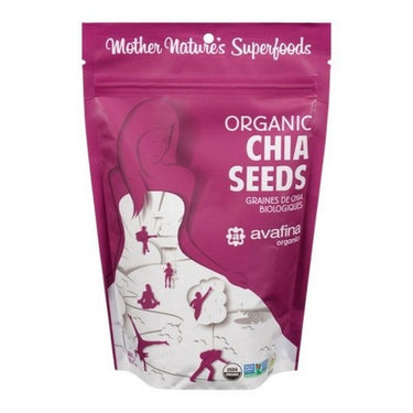 Organic Chia Seeds 380 Grams (Case Of 6) by Avafina Organics