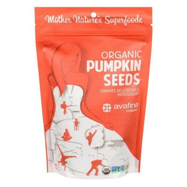 Organic Raw Pumpkin Seeds 320 Grams (Case Of 6) by Avafina Organics
