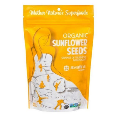 Organic Sunflower Seeds 300 Grams (Case Of 6) by Avafina Organics